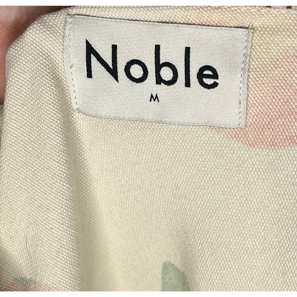 NOBLE Sz M Medium Fruit Frutas Print Short Sleeve Adult Jumpsuit Utility Suit - Picture 3 of 8